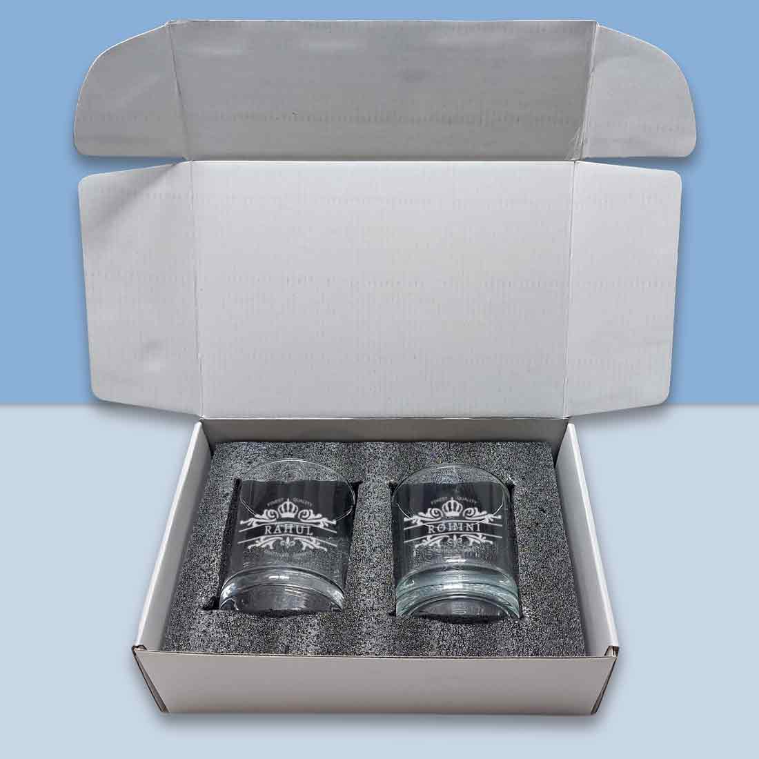 Personalize Your-Name Whiskey Glass - Gift for Boyfriend Husband Father - Image 11