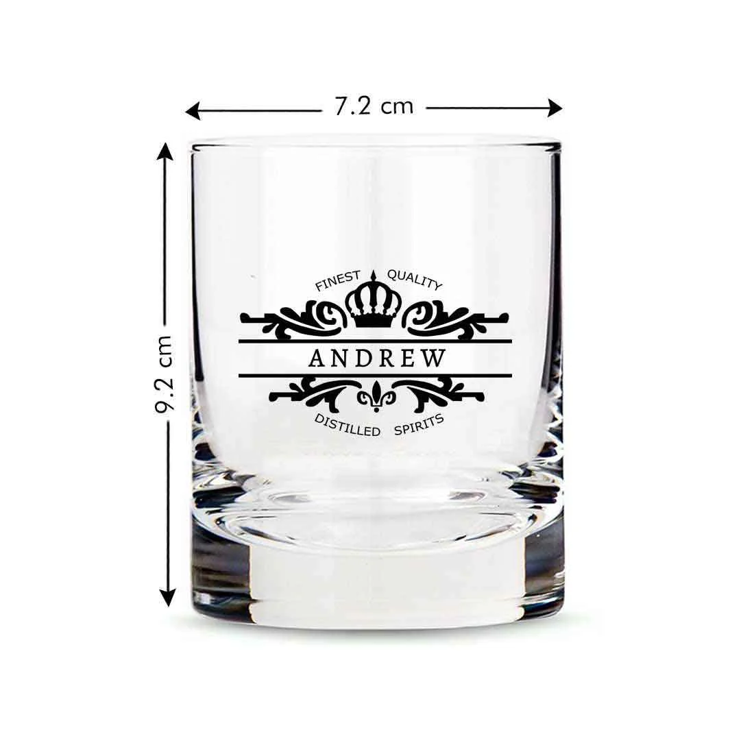 Personalize Your-Name Whiskey Glass - Gift for Boyfriend Husband Father - Image 12