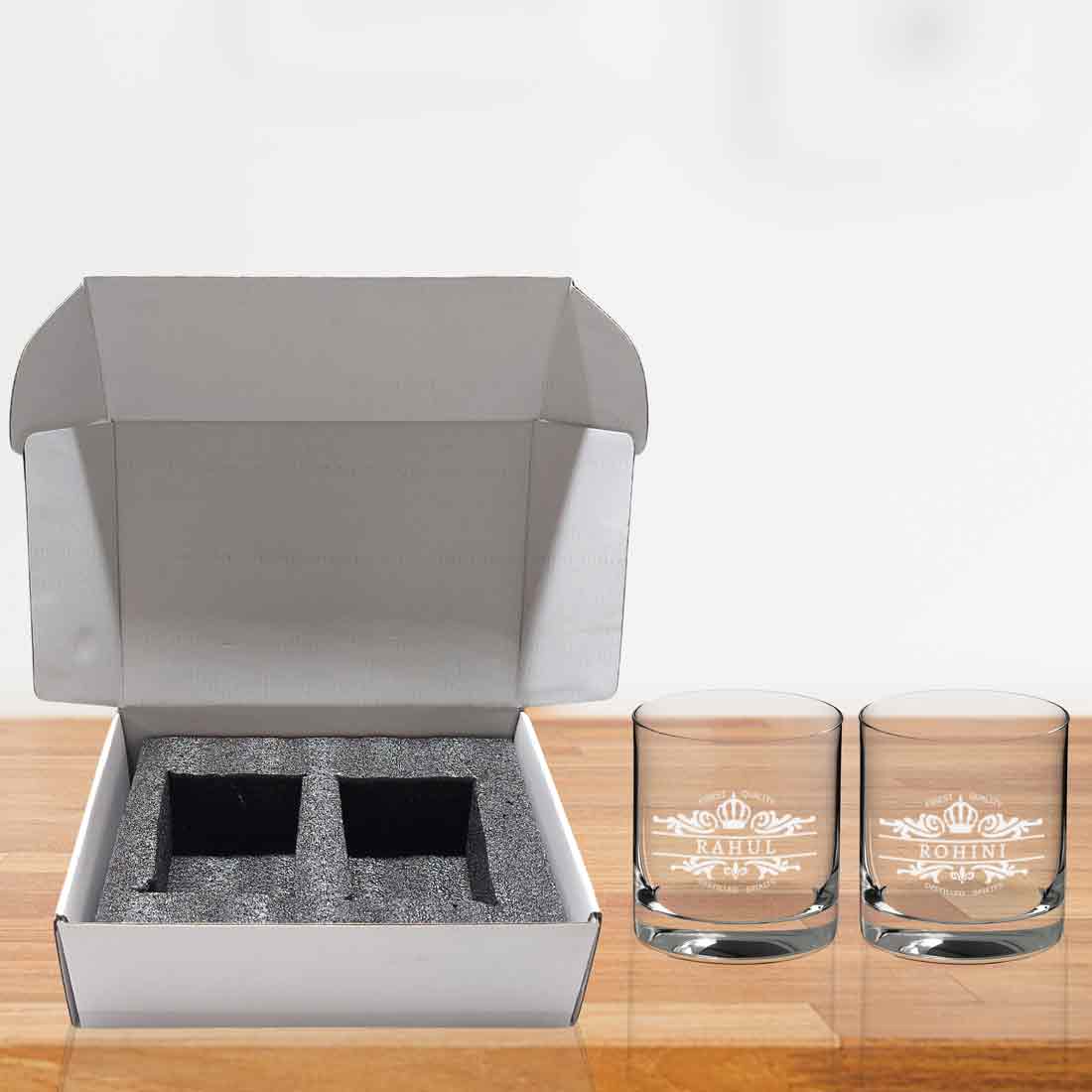 Personalize Your-Name Whiskey Glass - Gift for Boyfriend Husband Father - Image 5