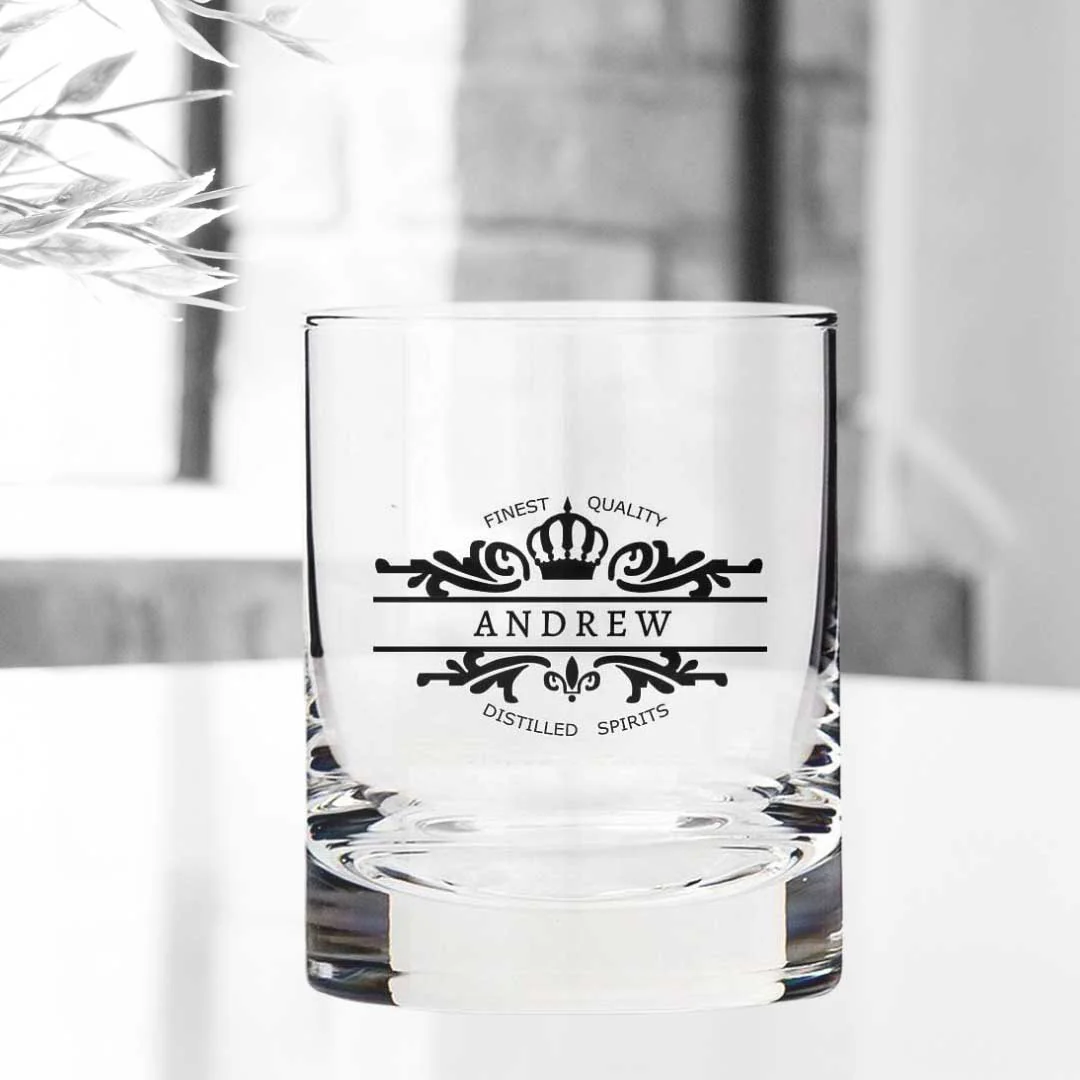 Personalize Your-Name Whiskey Glass - Gift for Boyfriend Husband Father - Image 6