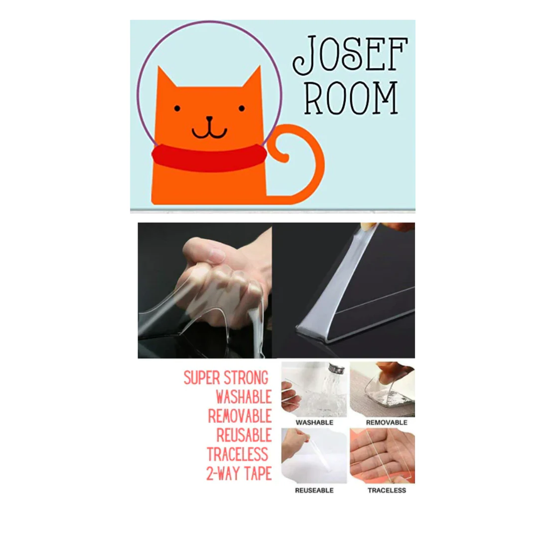 Children's Name Plate Door Sign -  Cute Cat Skipping - Image 4