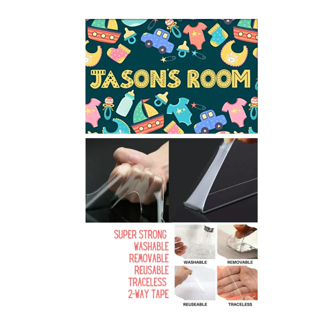 Customized Name Plate for Kids -  Cute Babies Products - Image 4