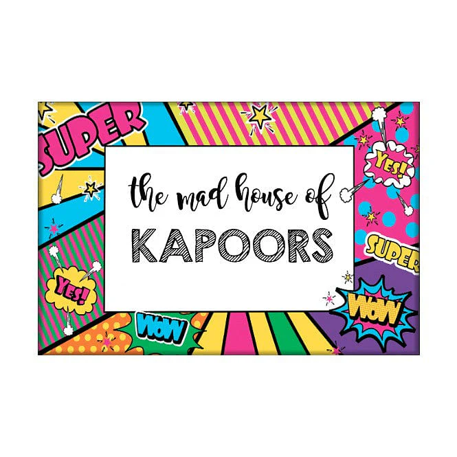 Creative Door Name Plate - Mad House - Image 3