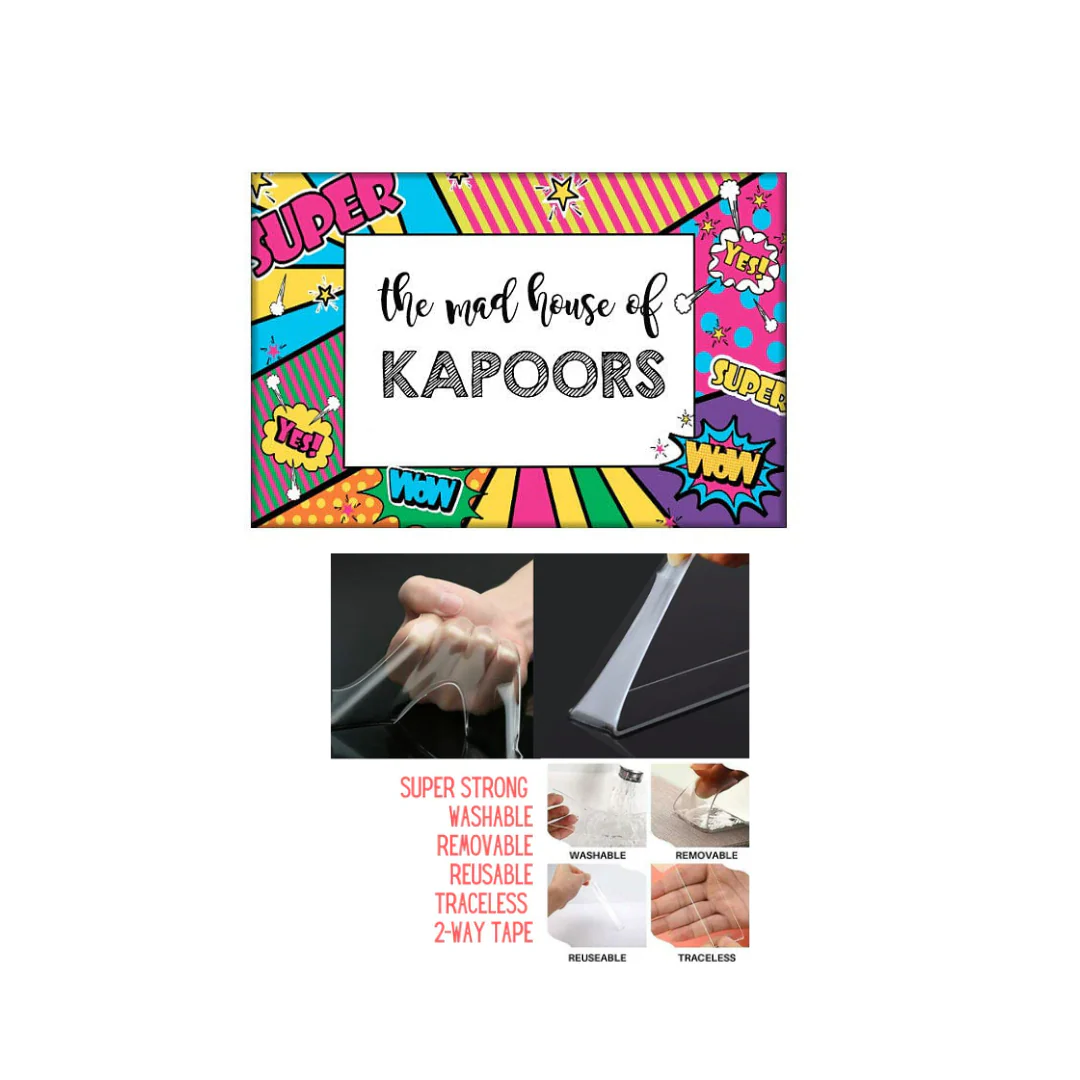 Creative Door Name Plate - Mad House - Image 7