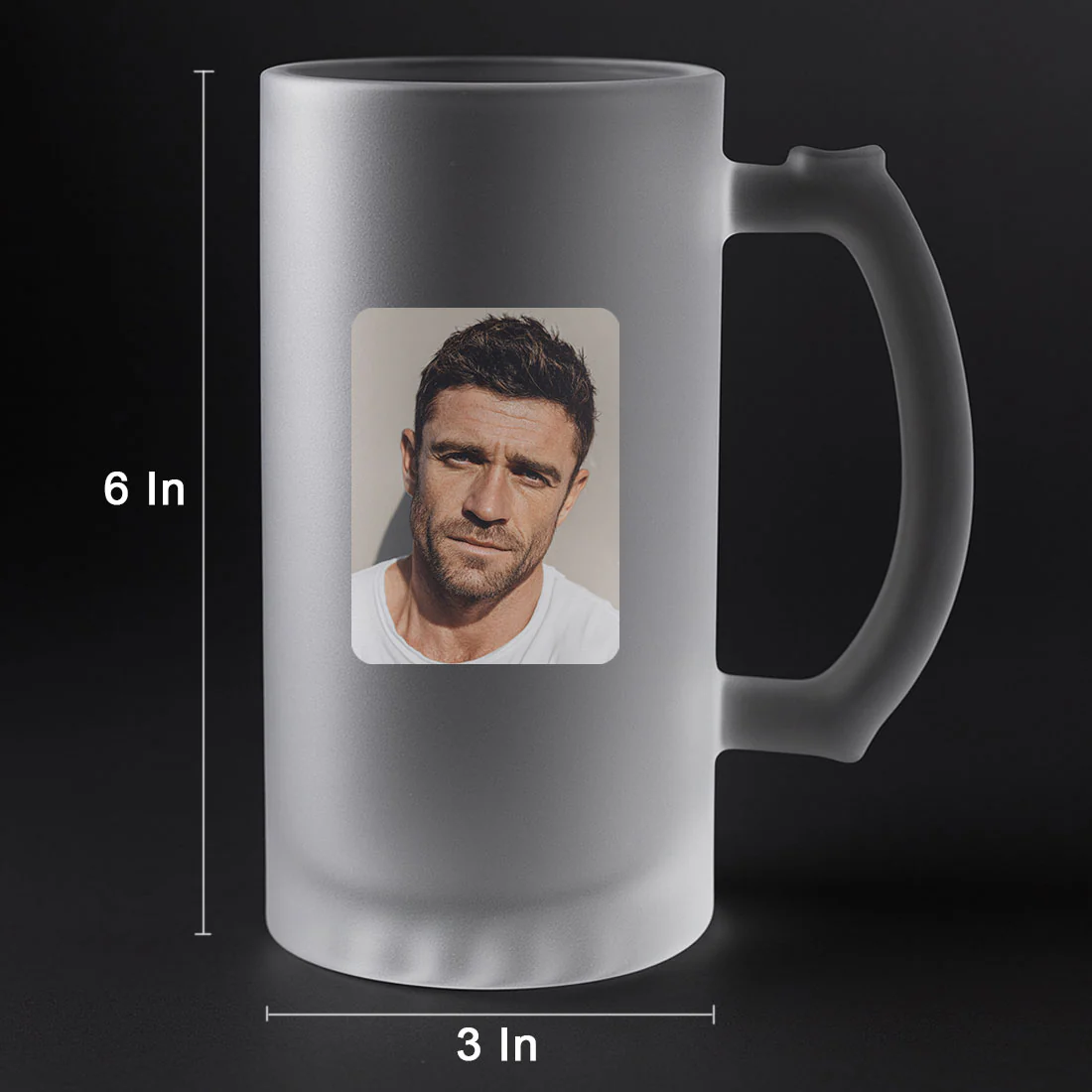 Customized Creative Beer Glass - Add Your Picture - Image 3
