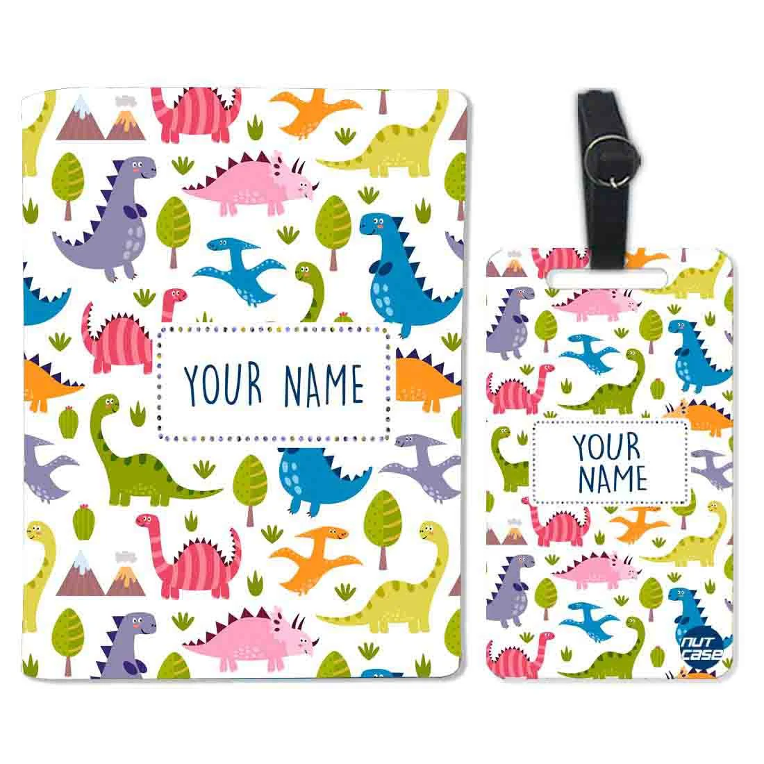 Customized Creative Passport Cover -Cut Dinosaur - Image 5