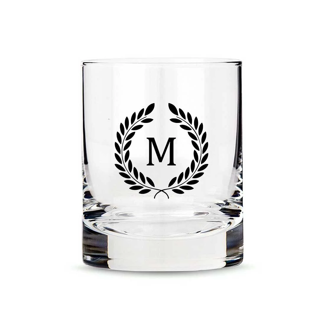 Customized Whiskey Glass with Initials Monogram-Perfect Gift for Boyfriend Husband - Image 5