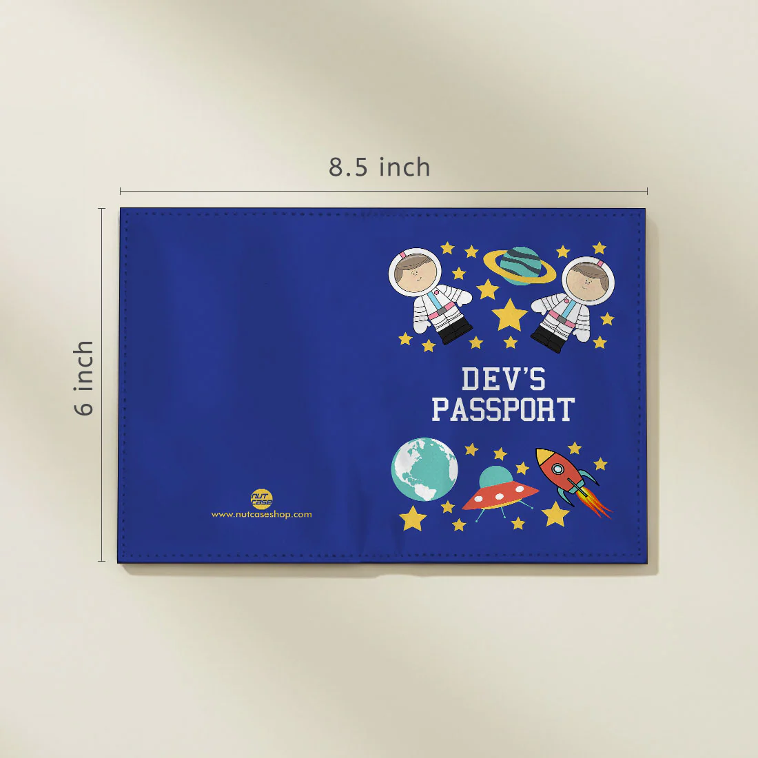 Customized Fancy Passport Holder - Space - Image 4