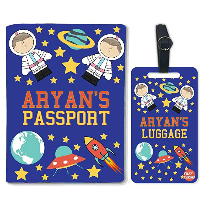 Customized Fancy Passport Holder - Space - Image 8
