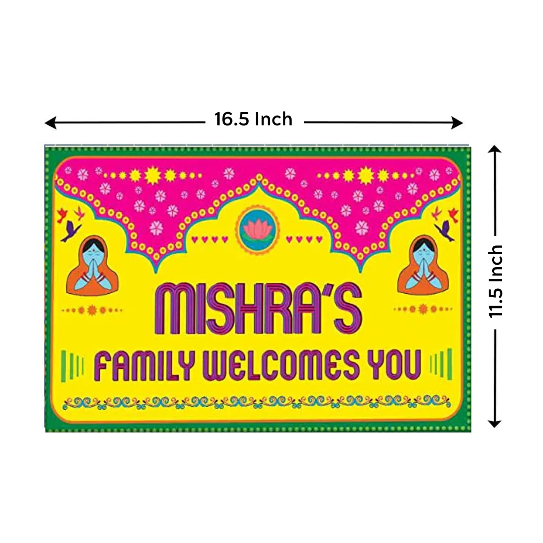 Funny Personalize Name Plate - Indian Kitsch Truck Art - Image 7