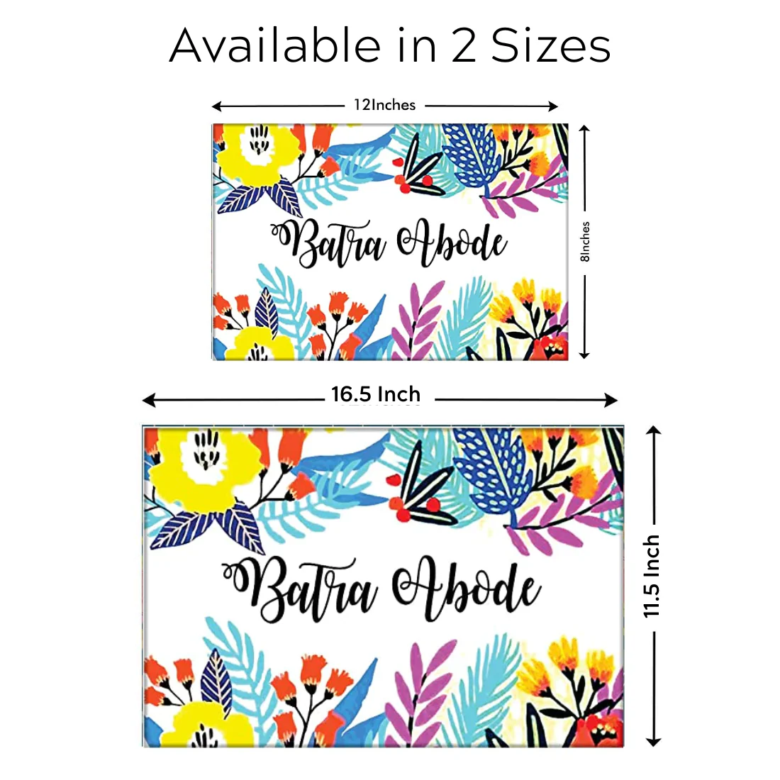 Personalized Door Name Plate - Paradise Garden - Image 9