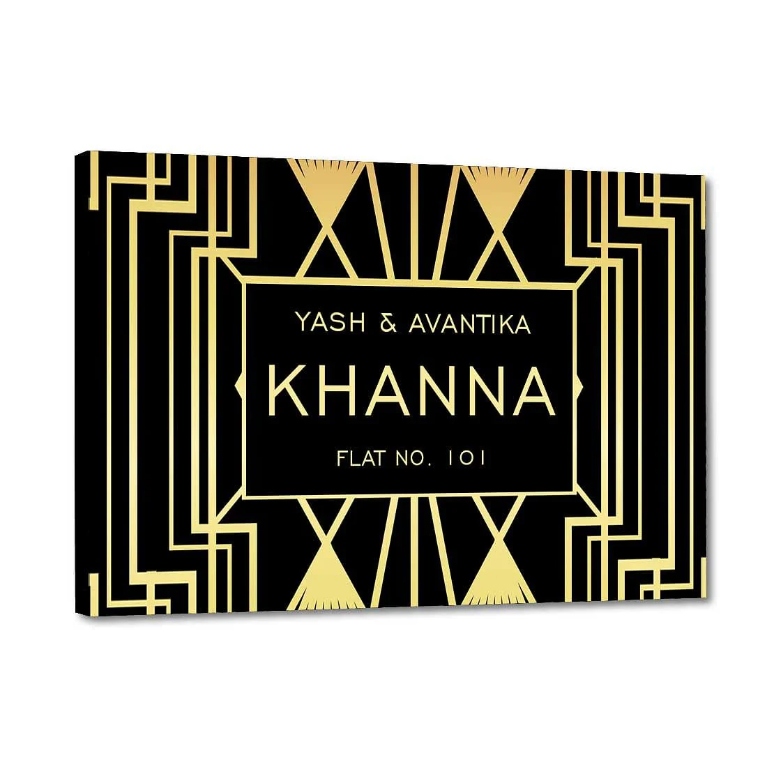 Personalized Name Plate Door Sign - Gatsby Theme - Image 3