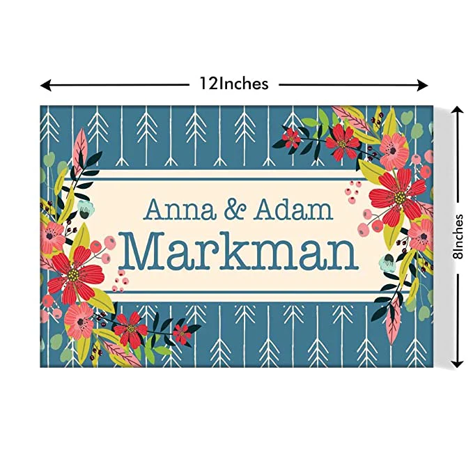 Classy Personalized Name Plate - Floral Vibes - Image 6