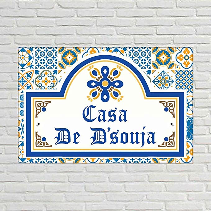 Customized Outdoor House Nameplate for Home - Spanish Style - Image 5