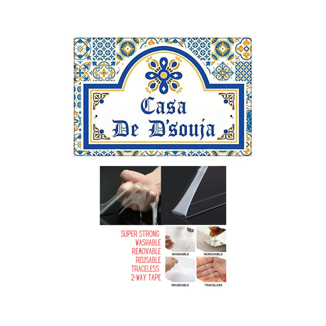 Customized Outdoor House Nameplate for Home - Spanish Style - Image 8