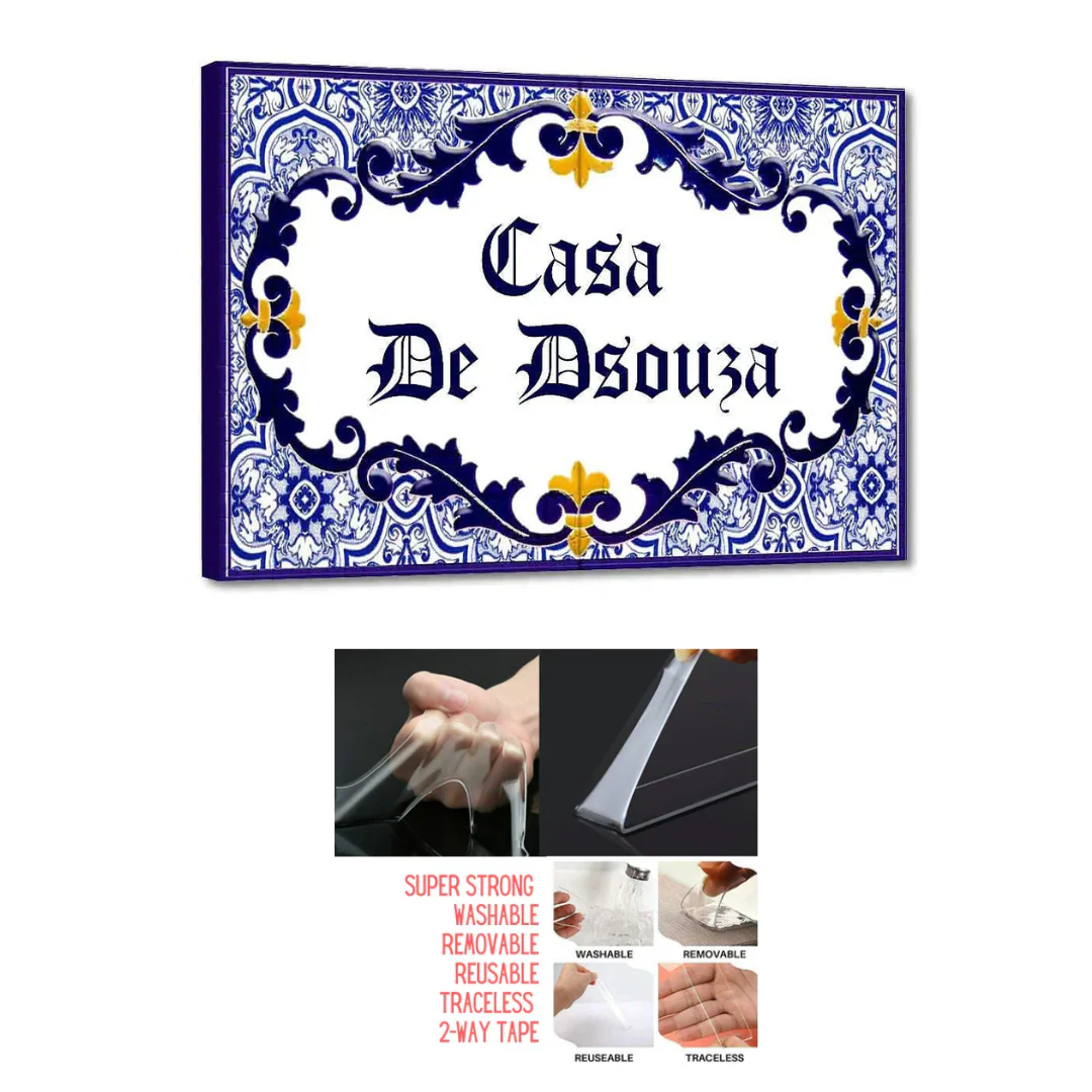 Customized Door Name Plate for Flats Home Bungalows-Goa Villa - Image 8