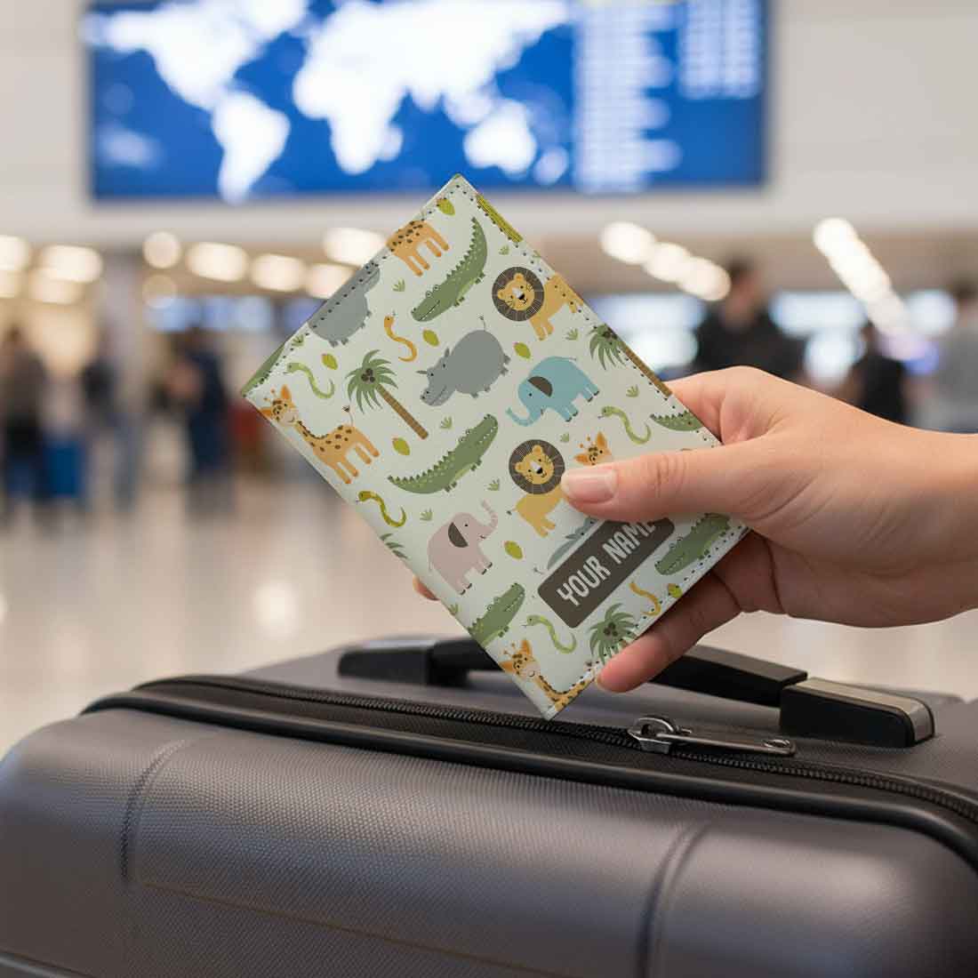 Personalized Passport Cover for Kids Birthday Return Gift - Image 3