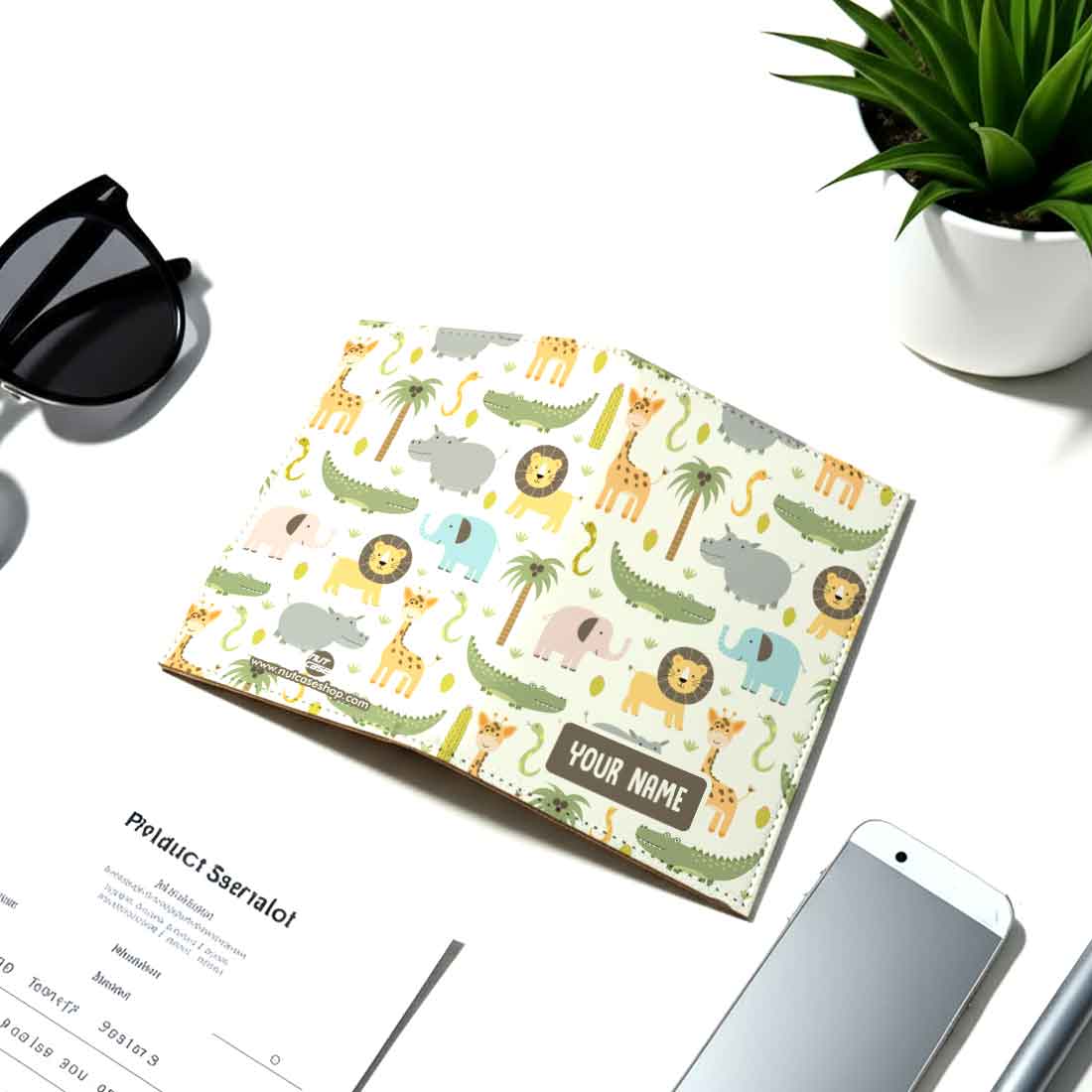 Personalized Passport Cover for Kids Birthday Return Gift - Image 4