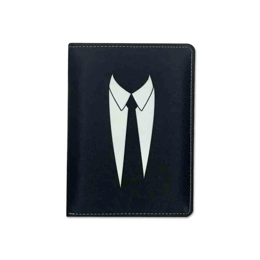 Passport Cover Travel Wallet Organizer For Men - Suit Up - Image 3