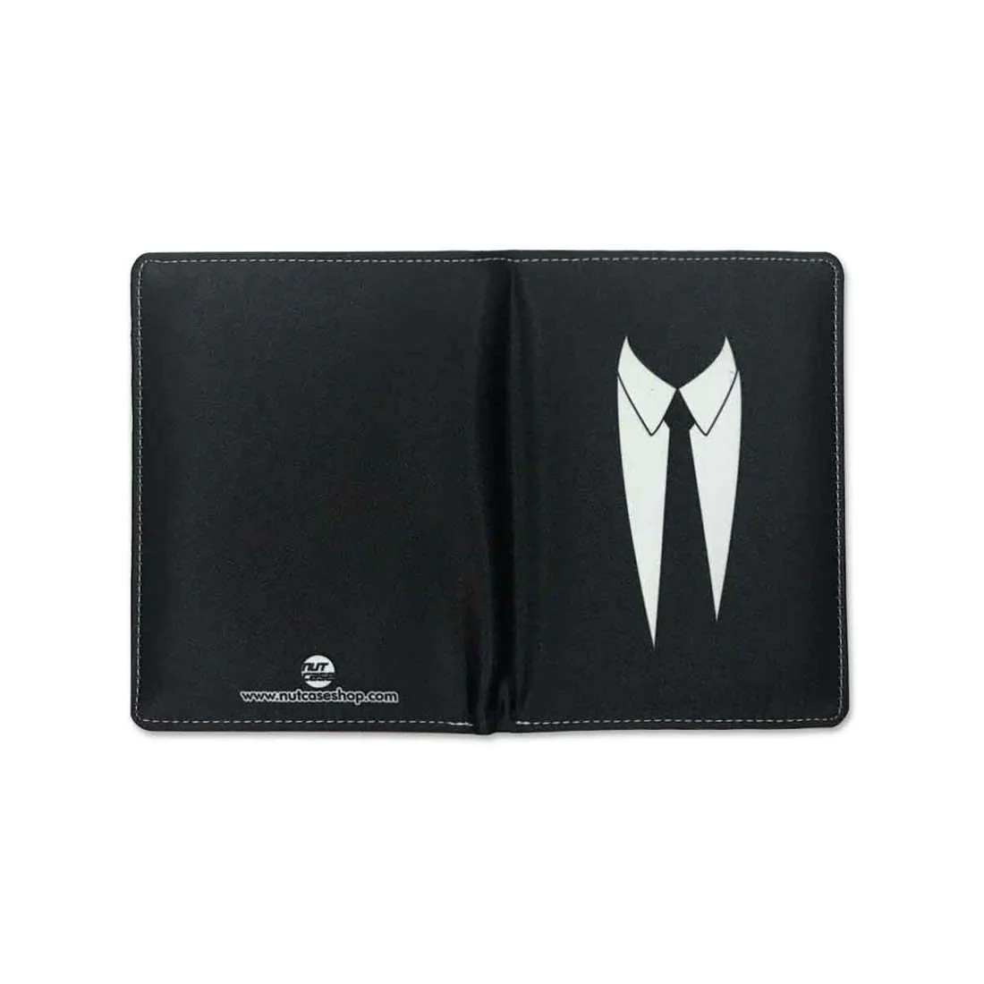 Passport Cover Travel Wallet Organizer For Men - Suit Up - Image 4