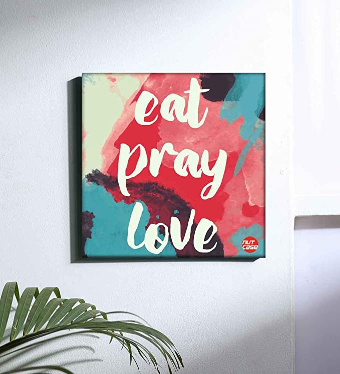 Wall Art Decor Panel For Home - Eat Pray Love - Image 3