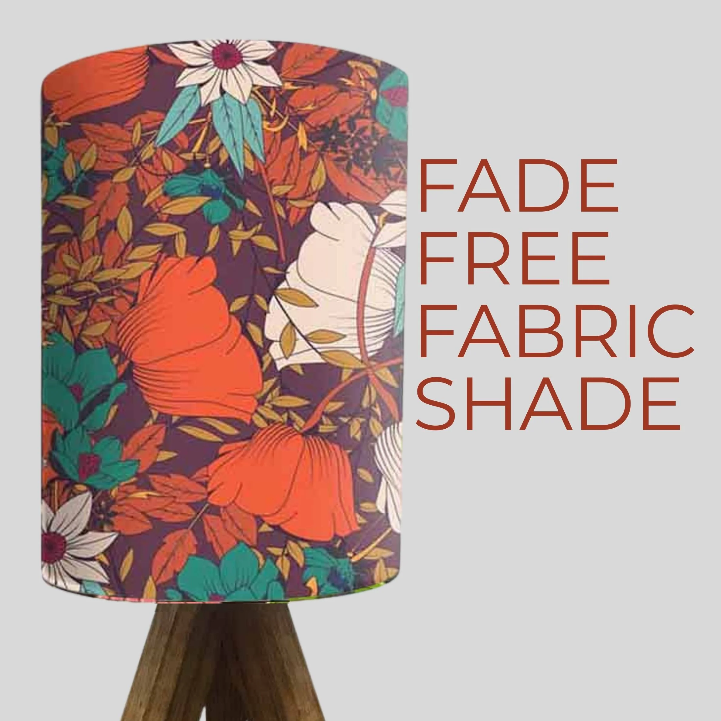 Mini Wooden Lamp Table For Bedroom Living Room-Elegance Orange (3W LED Bulb Included) - Image 3